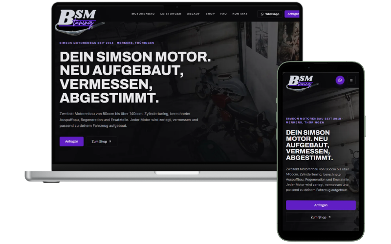 Zur Webseite von BSM Tuning