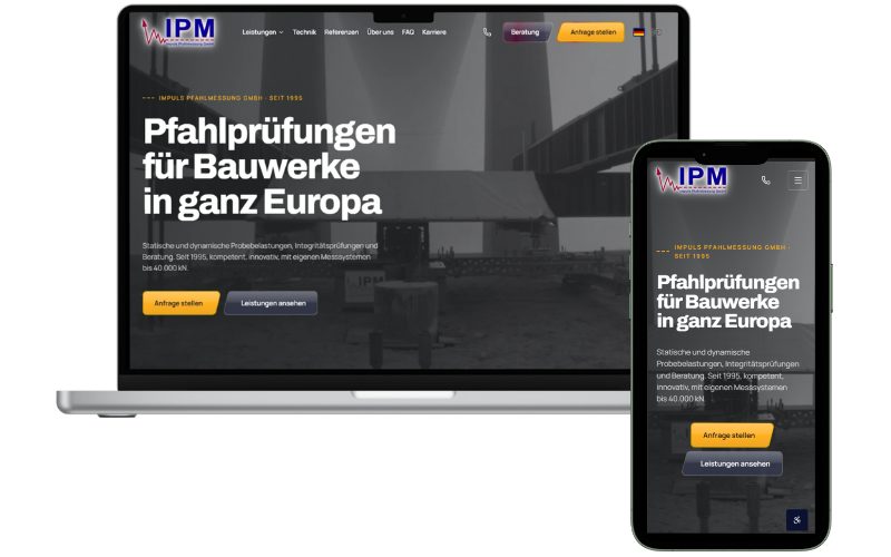 Zur Webseite von IPM Impuls Pfahlmessung GmbH